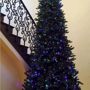 Pre-Lit Multicolor Christmas Tree.